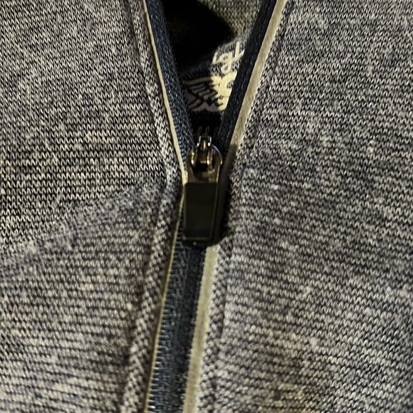 Straight Down Golf Quarter-Zip Pullover Long Sleeve Thumb Holes Size M - Picture 9 of 11